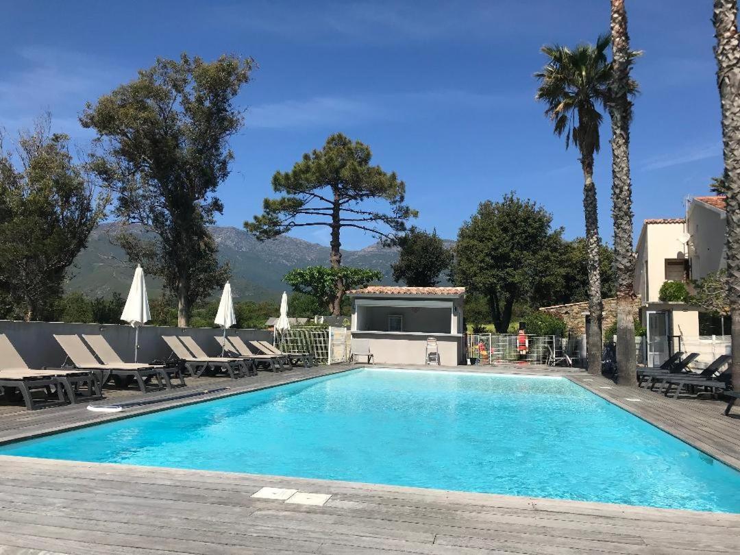 Hotel Restaurant Les Chasseurs Marine de Pietracorbara Kültér fotó