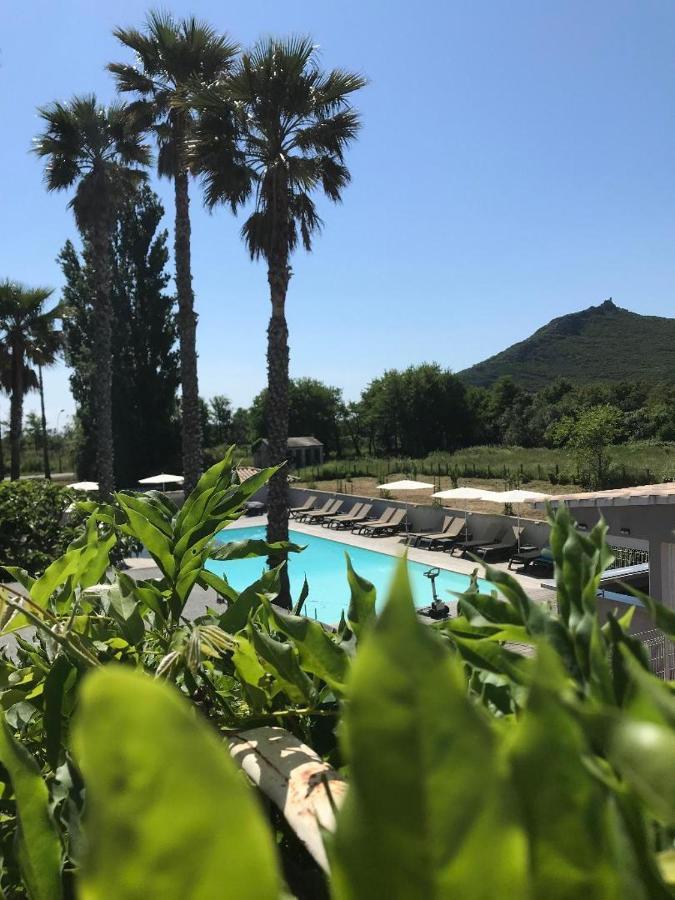 Hotel Restaurant Les Chasseurs Marine de Pietracorbara Kültér fotó